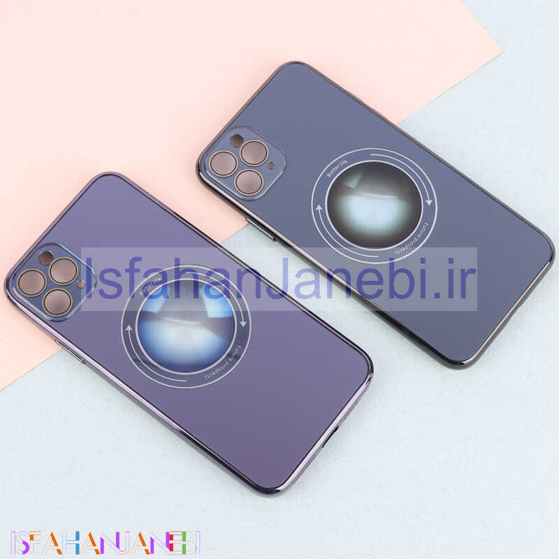 اصفهان جانبی-قاب اورجینال MagSafe PVD محافظ لنزدار iPhone 11 Pro Max