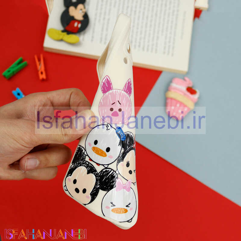 اصفهان جانبی-قاب سیلیکونی سفید محافظ لنزدار طرح دیزنی دخترانه سامسونگ A12