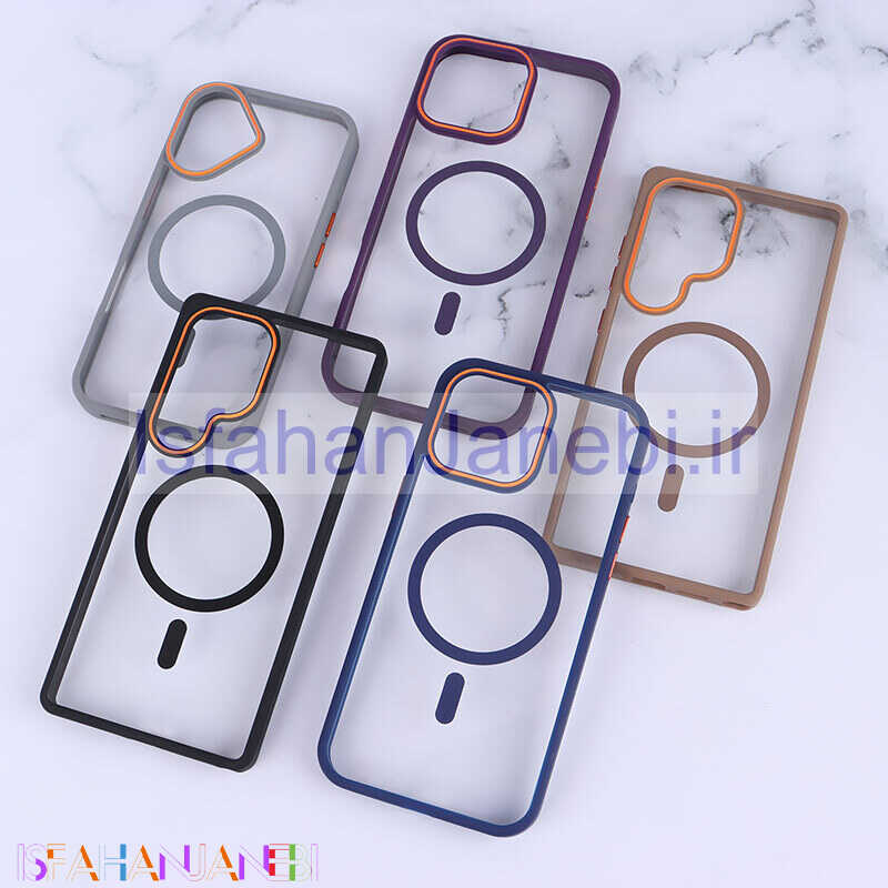 اصفهان جانبی-قاب مگ سیف دور محافظ لنز متال رنگی