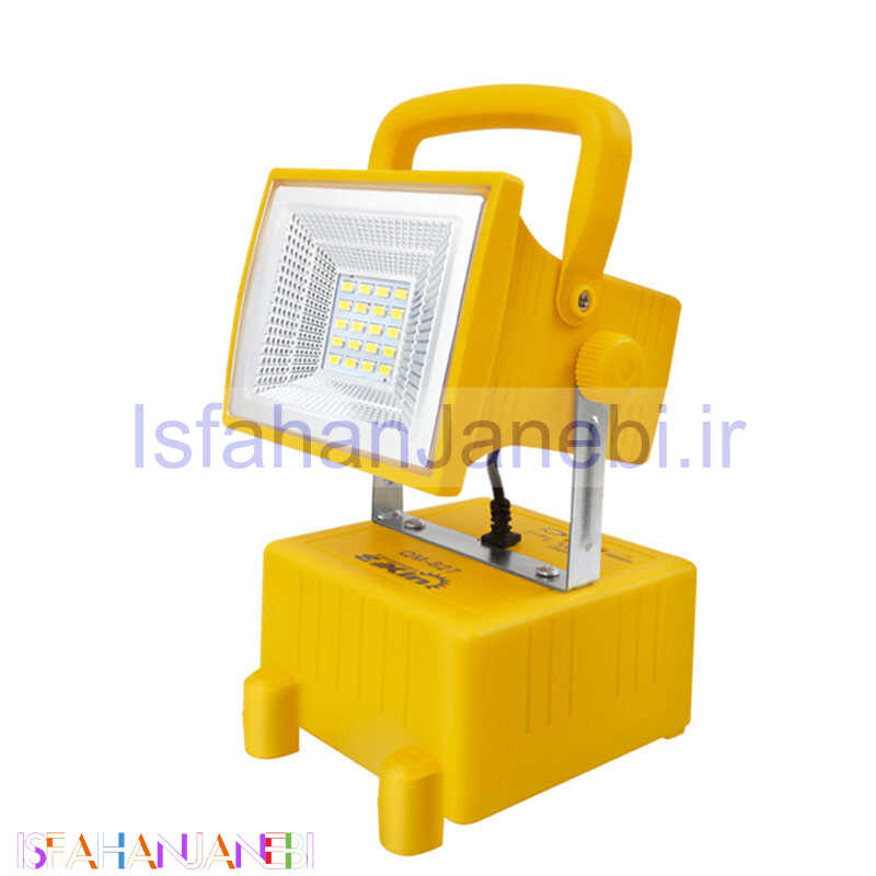 اصفهان جانبی-پروژکتور سیار شارژی و پاوربانک 4000 Soxin QM827