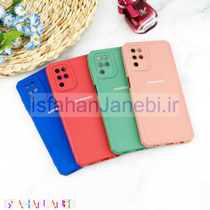 اصفهان جانبی-قاب سیلیکونی ژله ای Cam Sheild محافظ لنزدار Samsung Galaxy A12