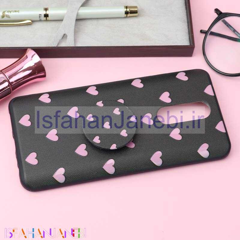 اصفهان جانبی-قاب فانتزی برجسته + پاپ سوکت کد3 شیائومی Redmi 8