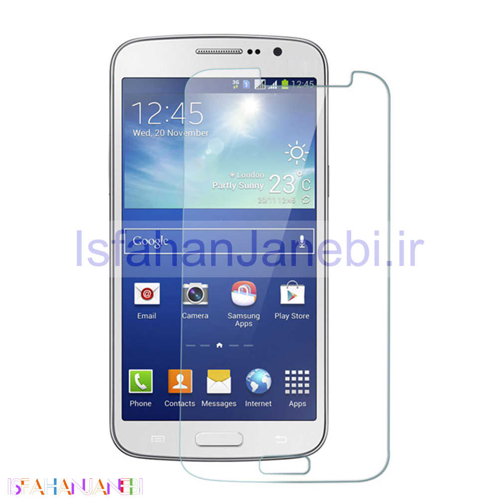 اصفهان جانبی-گلس شیشه ای Samsung Grand