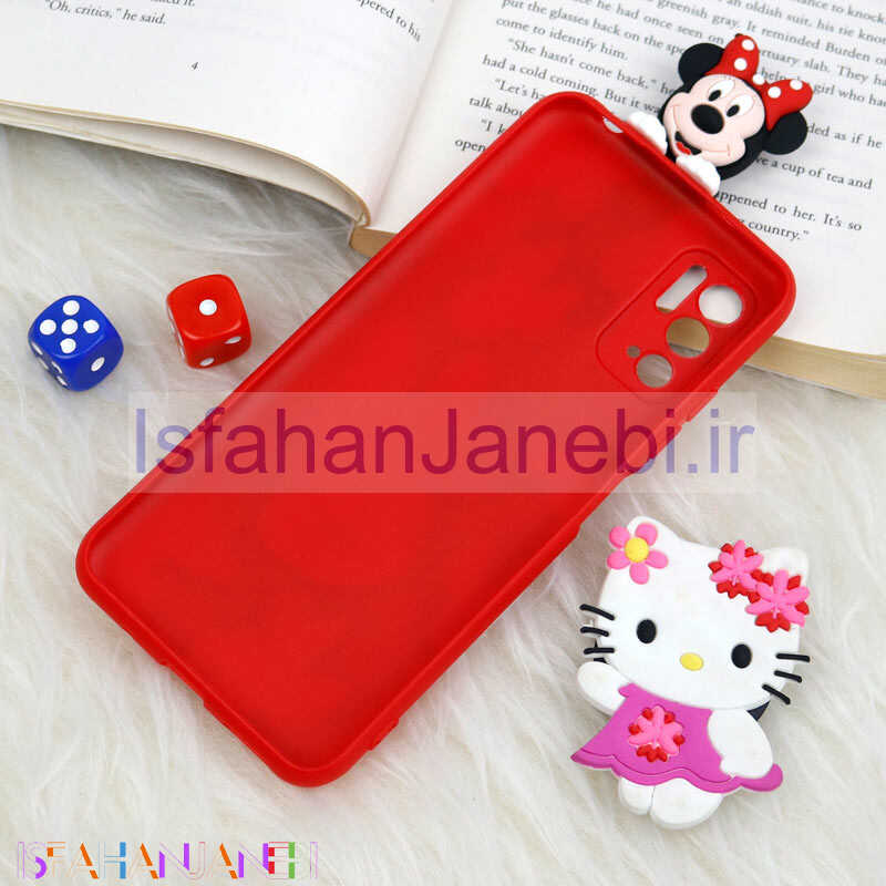 اصفهان جانبی-قاب سیلیکونی محافظ لنزدار میکی موس Xiaomi Poco M3 Pro