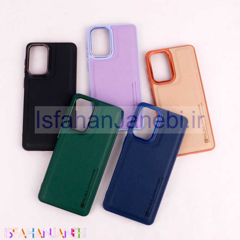 اصفهان جانبی-قاب چرمی Puloka متال ایرون Samsung Galaxy A73