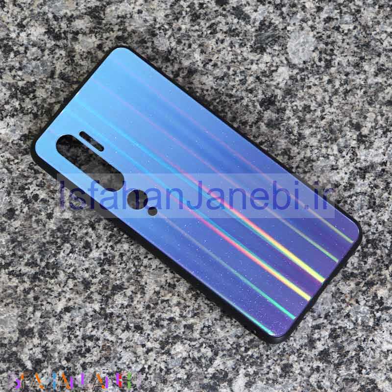 اصفهان جانبی-قاب لیزری پشت گلسی Xiaomi Mi Note 10 کد2
