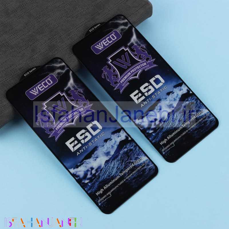 اصفهان جانبی-گلس آنتی استاتیک وکو شیائومی Redmi Note 12 Pro 4G