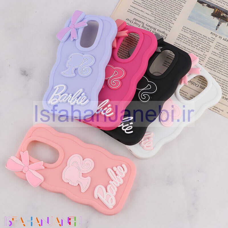 اصفهان جانبی-قاب موج دار شیائومی Redmi Note 8 Pro طرح Barbie برجسته