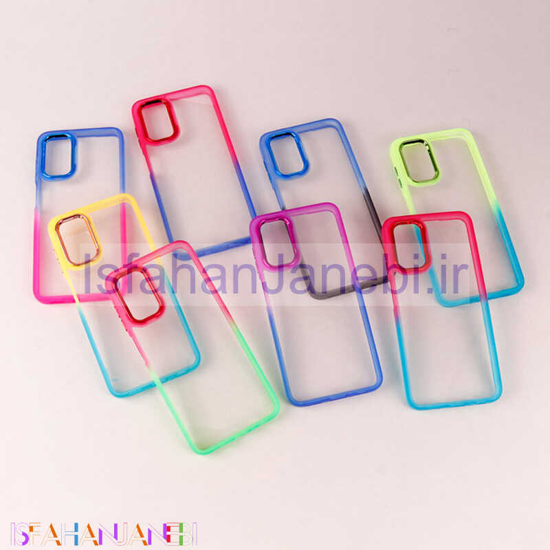 اصفهان جانبی-قاب PC شفاف متال ایرون دو رنگ Samsung Galaxy A13 4G / A13 5G