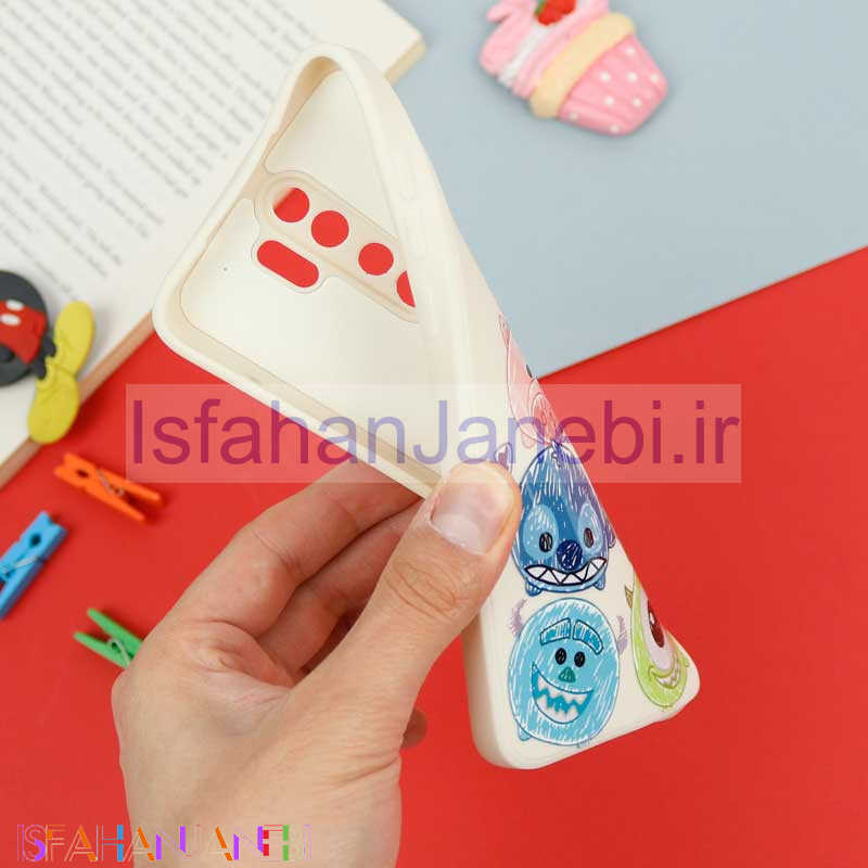 اصفهان جانبی-قاب سیلیکونی سفید محافظ لنزدار طرح دیزنی پسرانه Xiaomi Redmi Note 8 Pro