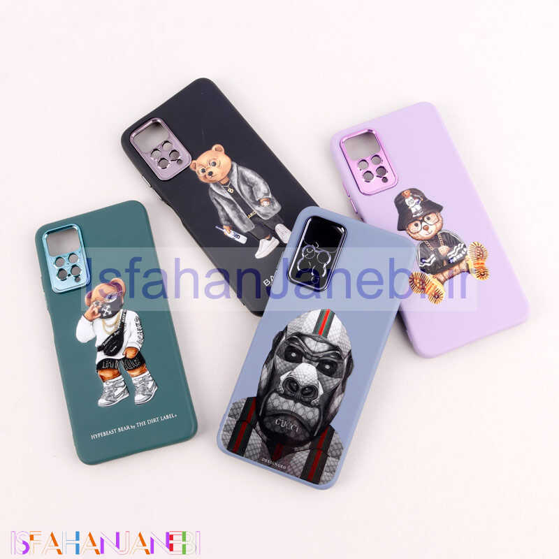 اصفهان جانبی-قاب متال ایرون فانتزی محافظ لنزدار Xiaomi Redmi Note 11 Pro 5G