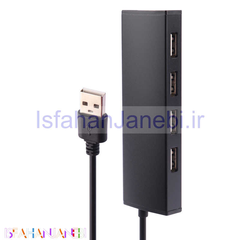 اصفهان جانبی-هاب 4 پورت USB2.0 کی نت H1 K-HUAMH104