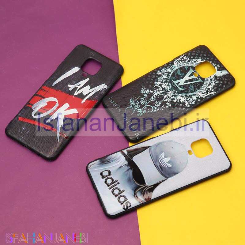 اصفهان جانبی-قاب فانتزی برجسته طرح لوگو شیائومی Redmi Note 9s / Note 9 Pro سری H