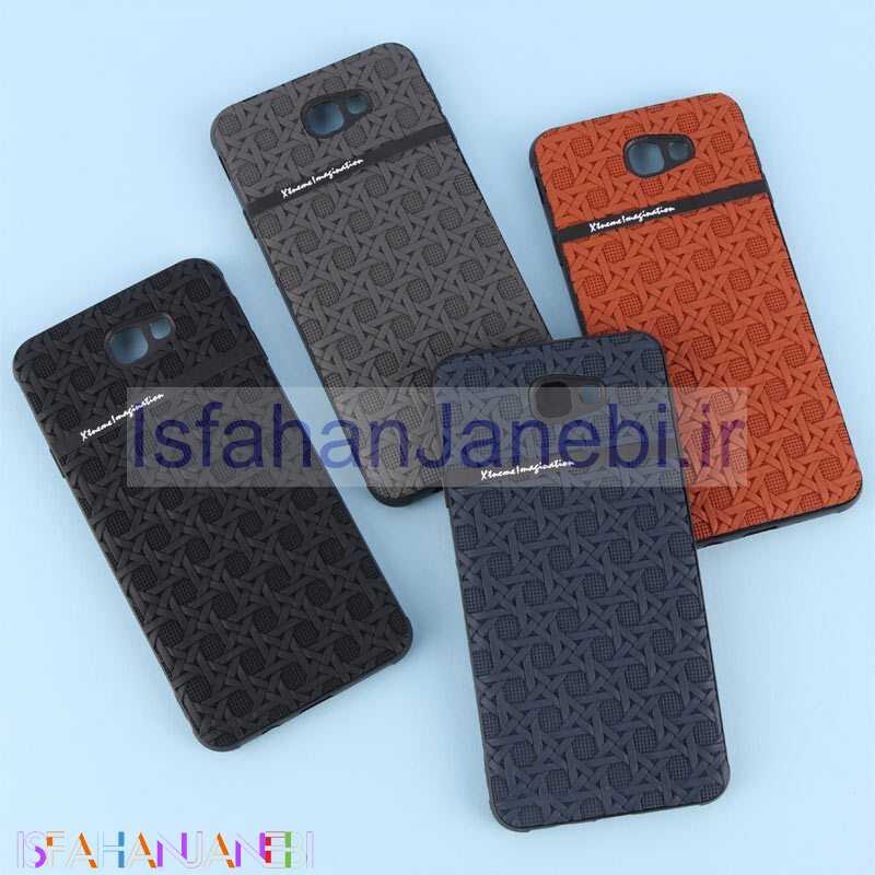 اصفهان جانبی-قاب ژله ای سامسونگ Galaxy J7 Prime طرح حصیری محافظ لنزدار Pro Camera