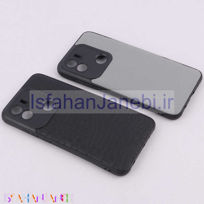 اصفهان جانبی-قاب چرمی کروکودیل Xiaomi Redmi A1 Plus