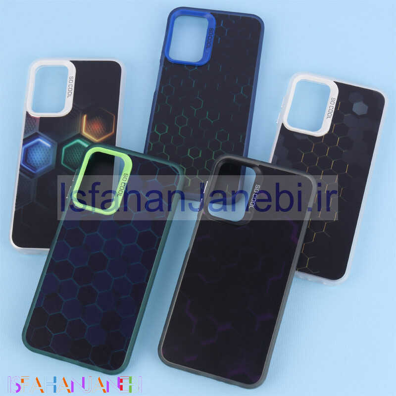 اصفهان جانبی-قاب PC So Cool طرح زنبوری سامسونگ Galaxy A24 4G