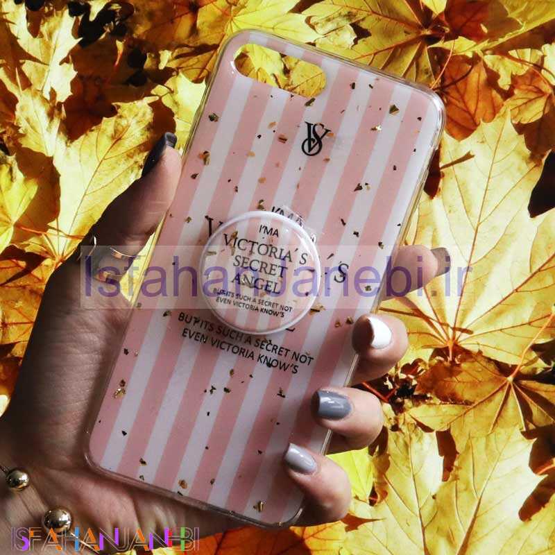 اصفهان جانبی-قاب رنگین کمانی پاپ سوکت دار خرچنگی کد1 آیفون iPhone 7 Plus / 8 Plus