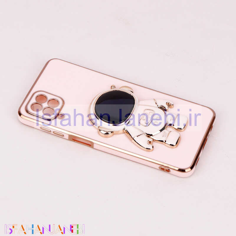 اصفهان جانبی-قاب براق My Case استند آدمکی محافظ لنزدار Samsung Galaxy A12