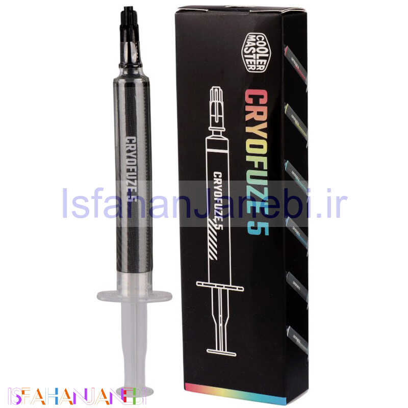 اصفهان جانبی-خمیر سیلیکون سرنگی Cooler Master Cryofuze 5 MGY-ADSK 3g