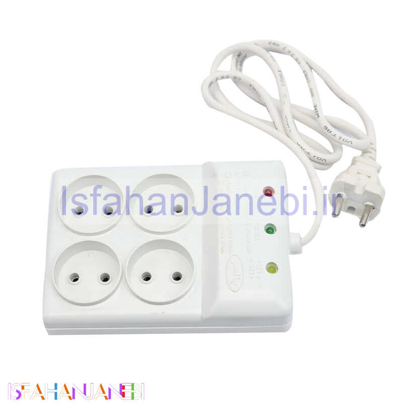 اصفهان جانبی-محافظ برق صوتی تصویری 4 خانه پالمر با کابل 1/30 متری