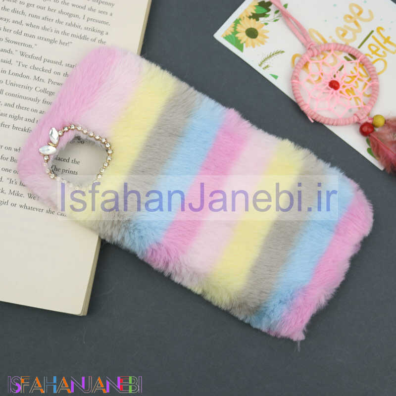 اصفهان جانبی-قاب پشمالو رنگین کمان Samsung Galaxy A22 5G