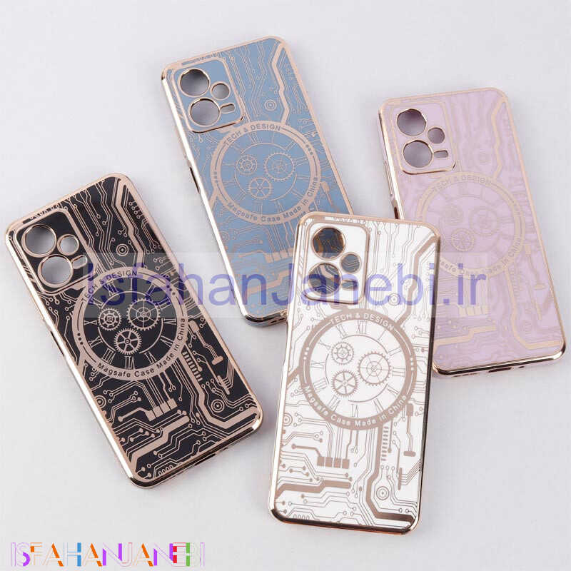 اصفهان جانبی-قاب My Case طرحدار MagSafe محافظ لنزدار Xiaomi Redmi Note 12 5G