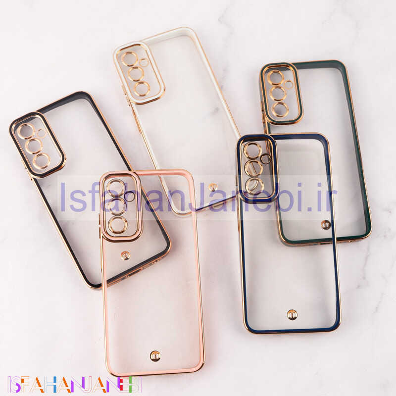 اصفهان جانبی-قاب Space سامسونگ Galaxy A05s دور رنگی محافظ لنزدار