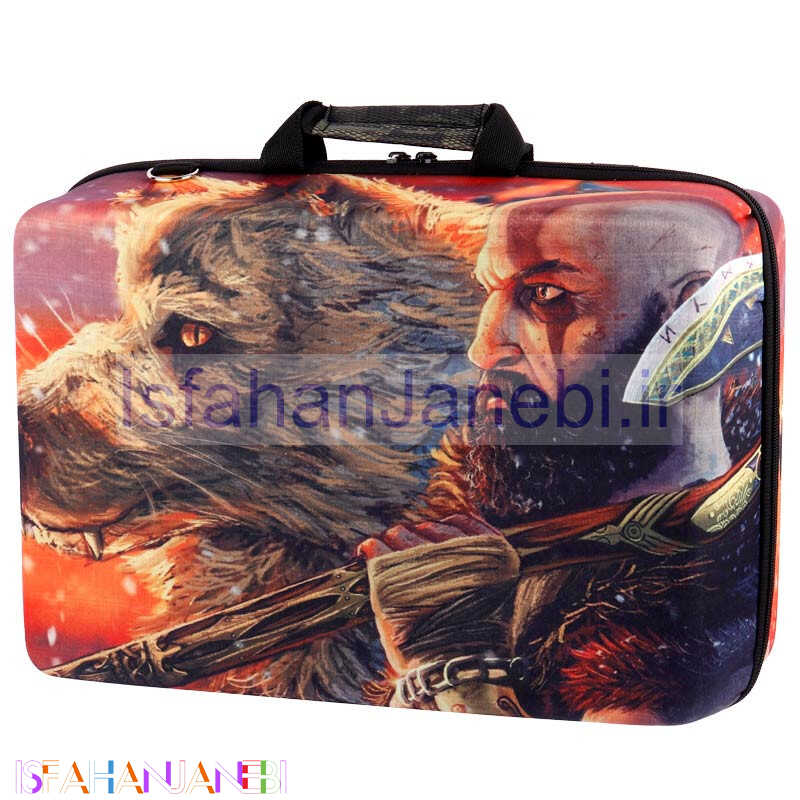 اصفهان جانبی-کیف کنسول بازی PS5 طرح God Of War کد 10