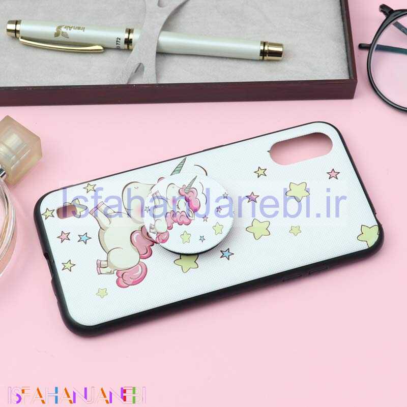 اصفهان جانبی-قاب فانتزی برجسته + پاپ سوکت کد7 سامسونگ A01