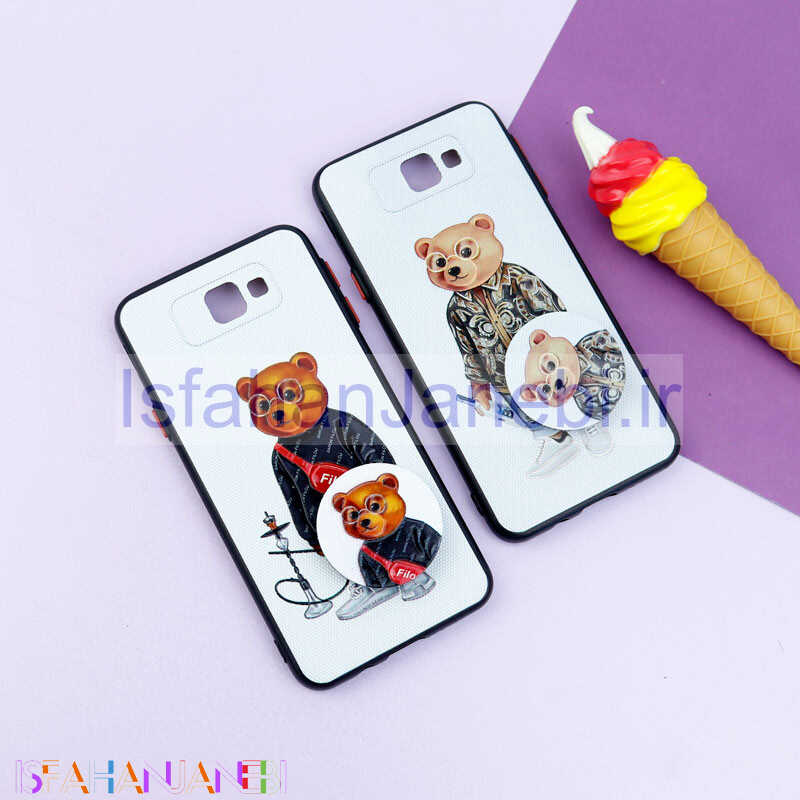 اصفهان جانبی-قاب فانتزی طرحدار پسرانه محافظ لنزدار + پاپ سوکت Samsung Galaxy J5 Prime سری R
