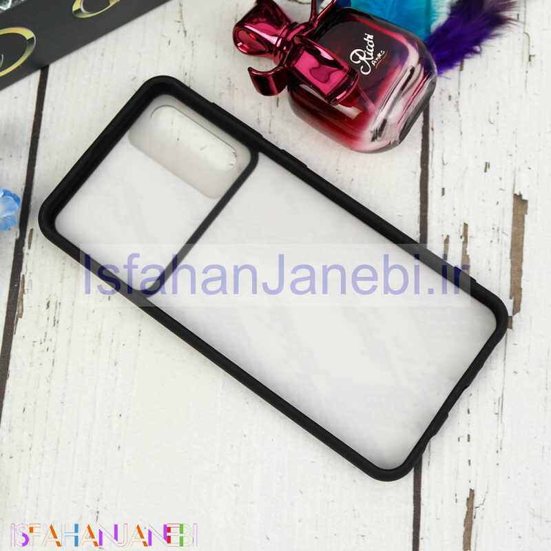 اصفهان جانبی-قاب طرحدار محافظ لنزدار کشویی + پاپ سوکت طرح پوست ماری سامسونگ A50 سری C