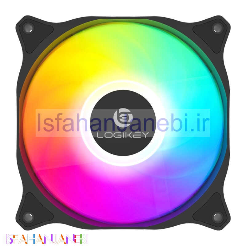 اصفهان جانبی-فن کیس لاجی کی LogiKey F121 ARGB 12*12