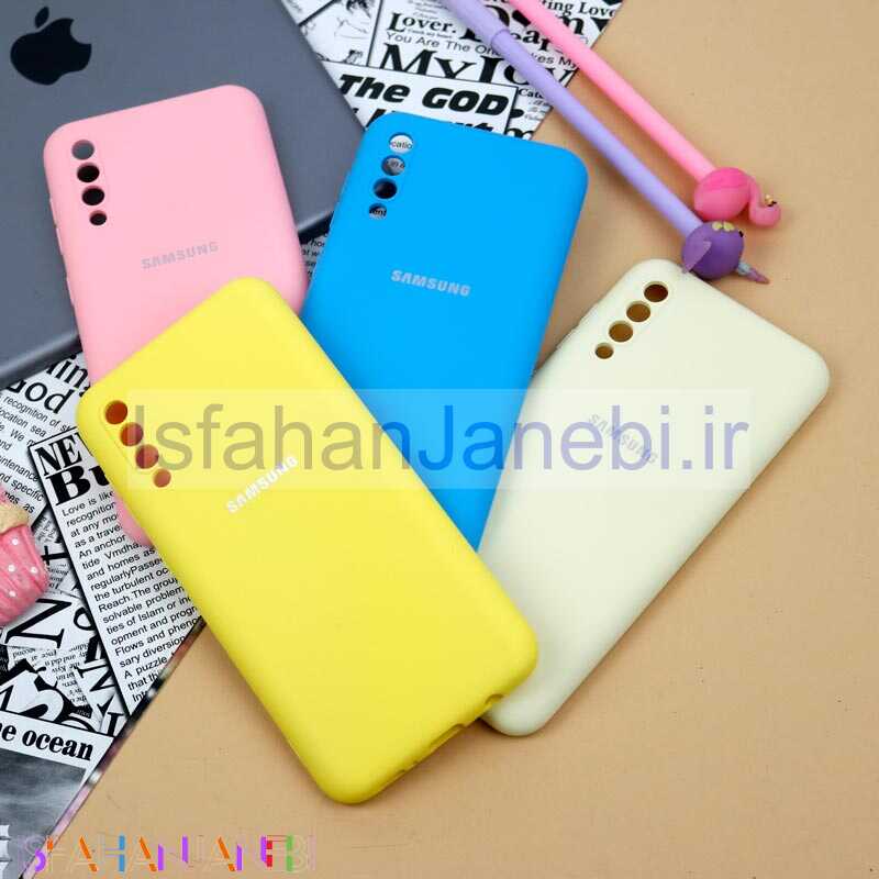 اصفهان جانبی-قاب سیلیکونی اصلی زیربسته سامسونگ Galaxy A30s / A50 / A50s محافظ لنزدار