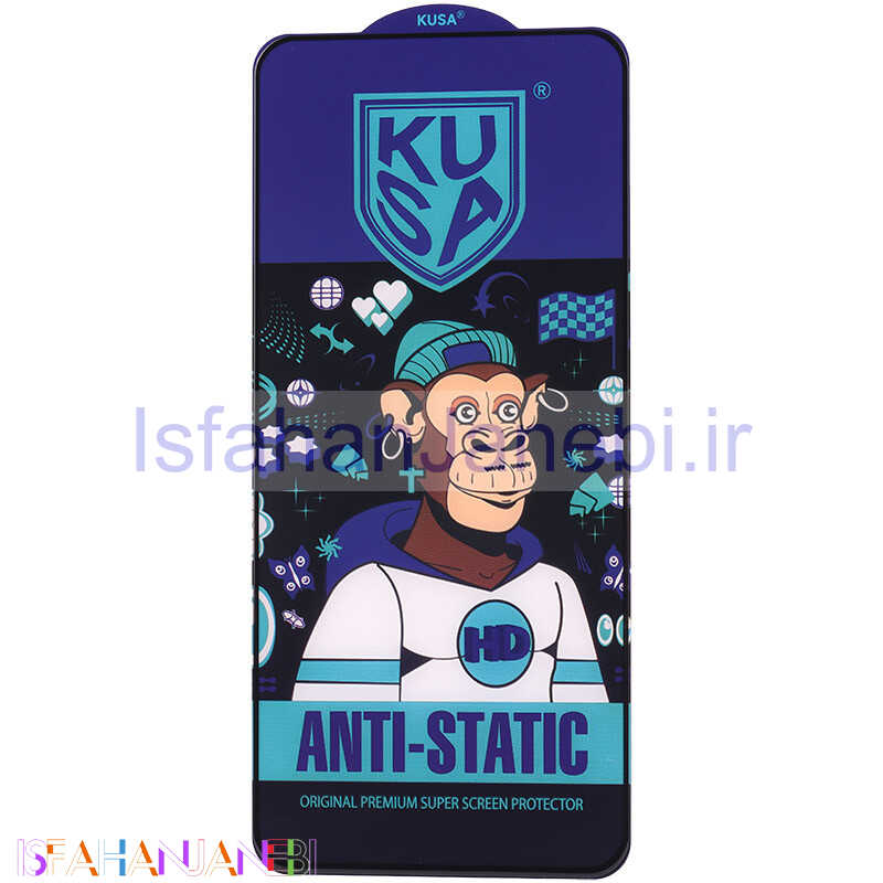 اصفهان جانبی-گلس آنتی استاتیک Kusa شیائومی Redmi Note 13 5G