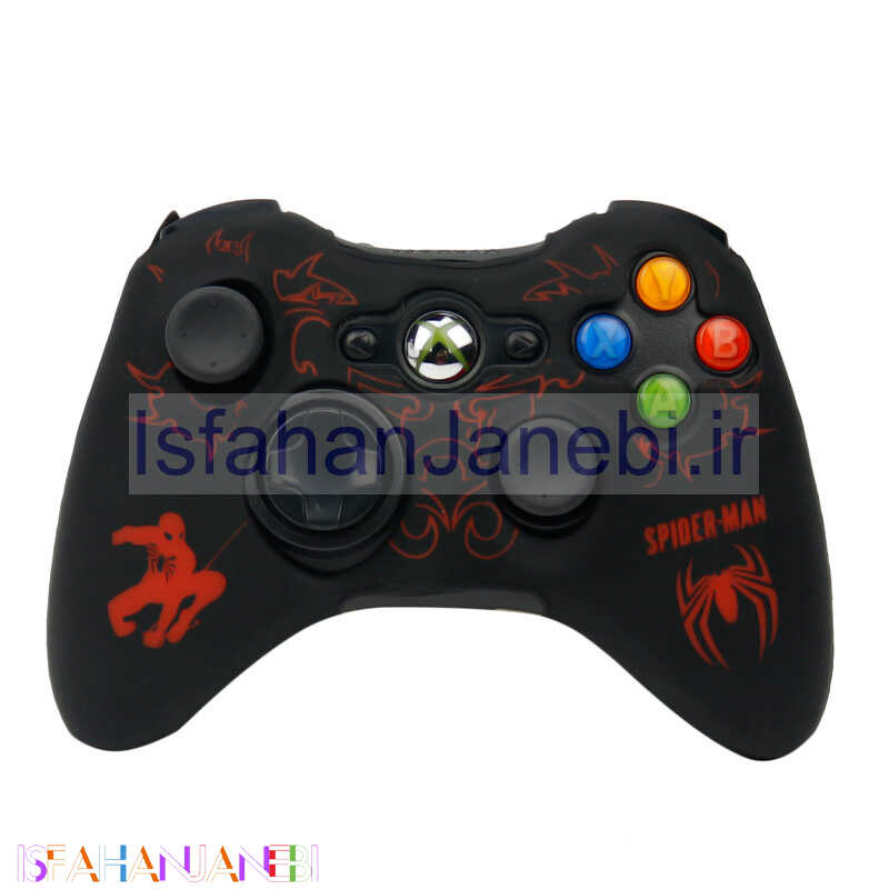 اصفهان جانبی-روکش دسته بازی Xbox طرح Spider-Man مشکی قرمز