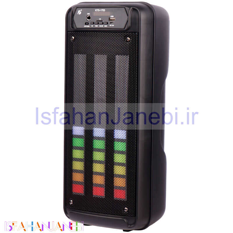 اصفهان جانبی-اسپیکر بلوتوثی رم و فلش خور KTS-1753