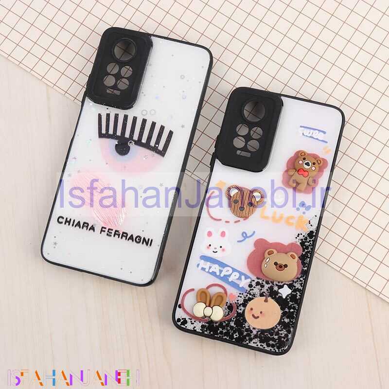 اصفهان جانبی-قاب اکلیلی شیائومی Redmi Note 12 Pro 4G برجسته محافظ لنزدار