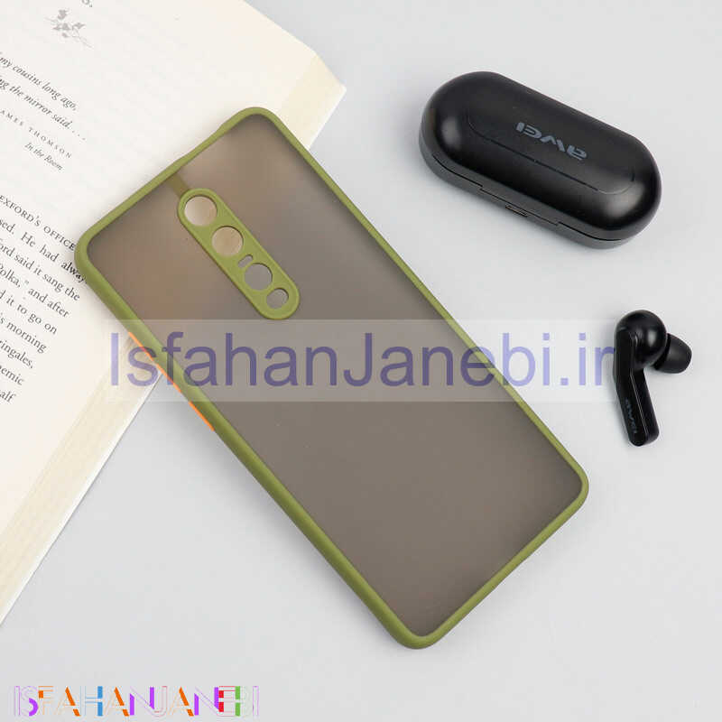 اصفهان جانبی-قاب PC مات محافظ لنز دار Xiaomi Mi 9T