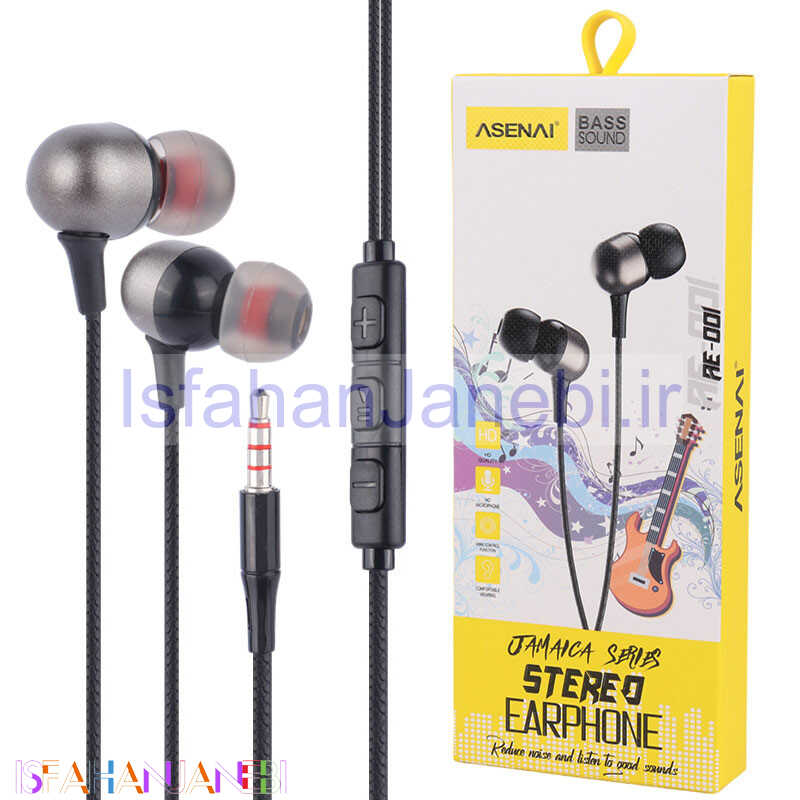 اصفهان جانبی-هندزفری Asenai AE-001