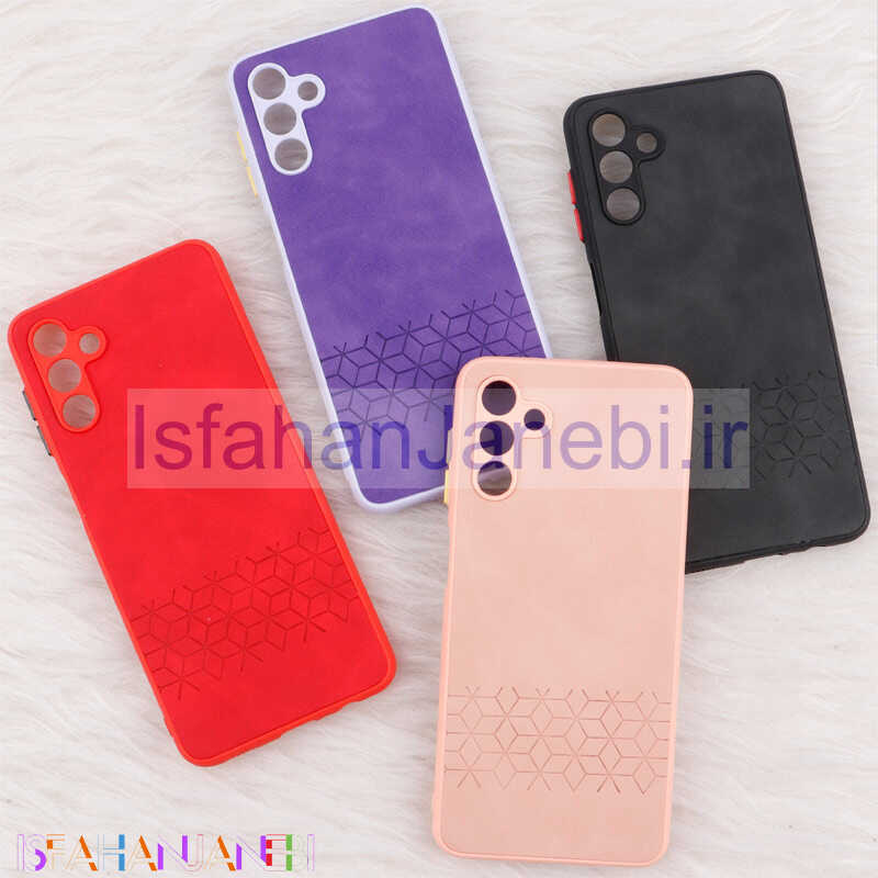 اصفهان جانبی-قاب چرمی طرحدار Smartphone محافظ لنزدار Samsung Galaxy A13 5G / A04s