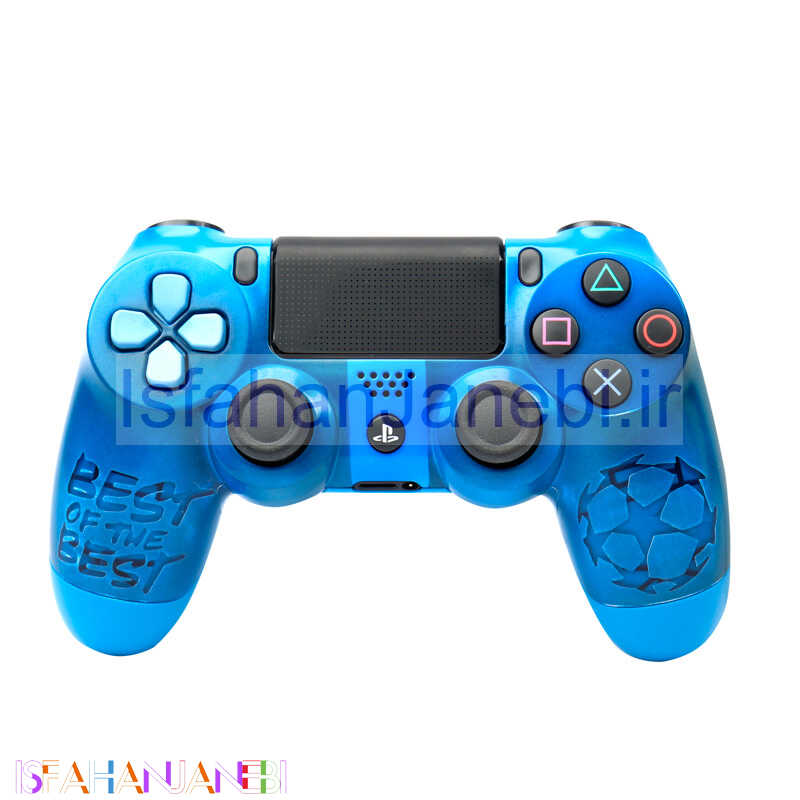 اصفهان جانبی-دسته بازی بی سیم SONY PlayStation 4 DualShock 4 High-Copy طرح شیشه ای کد 2