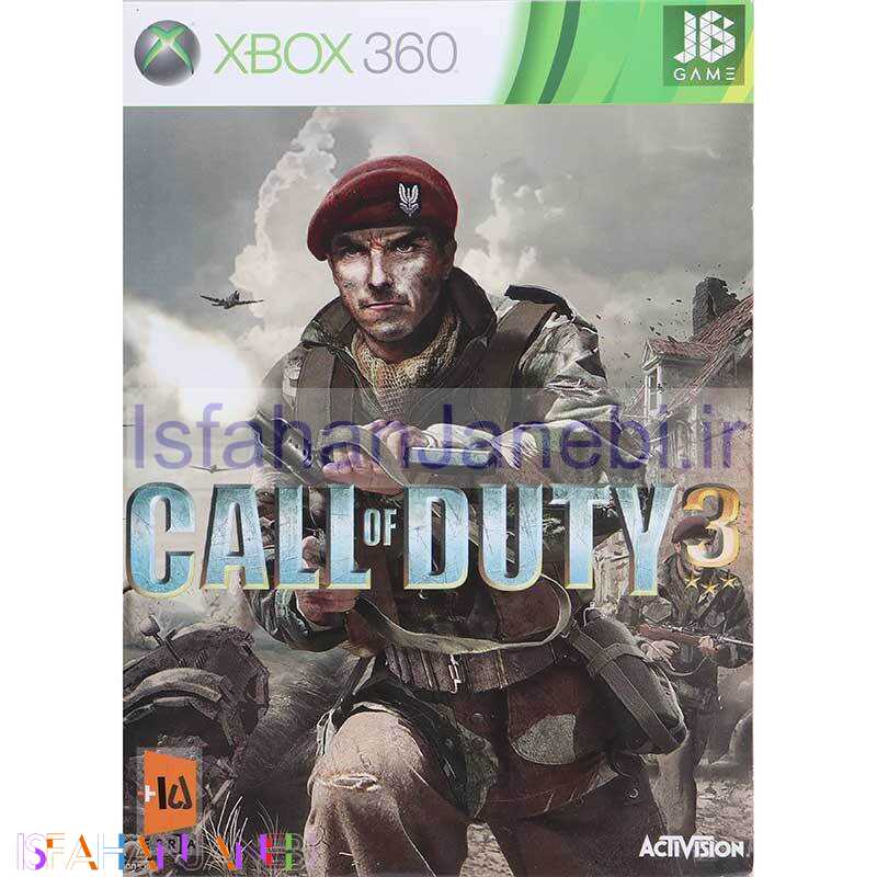 اصفهان جانبی-بازی Call Of Duty 3 JB-TEAM مناسب برای XBOX 360