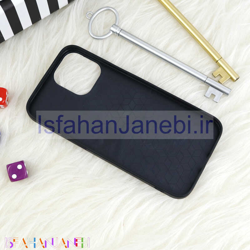 اصفهان جانبی-قاب پشت گلسی طرحدار برگ پاییزی iPhone 12 Pro Max