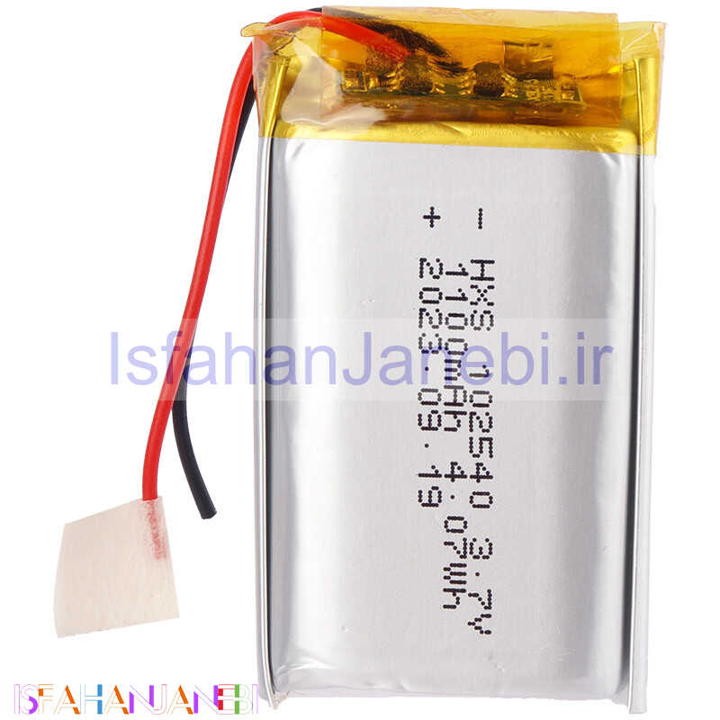 اصفهان جانبی-باتری لیتیوم 1100mAh 11*30*40mm 102540