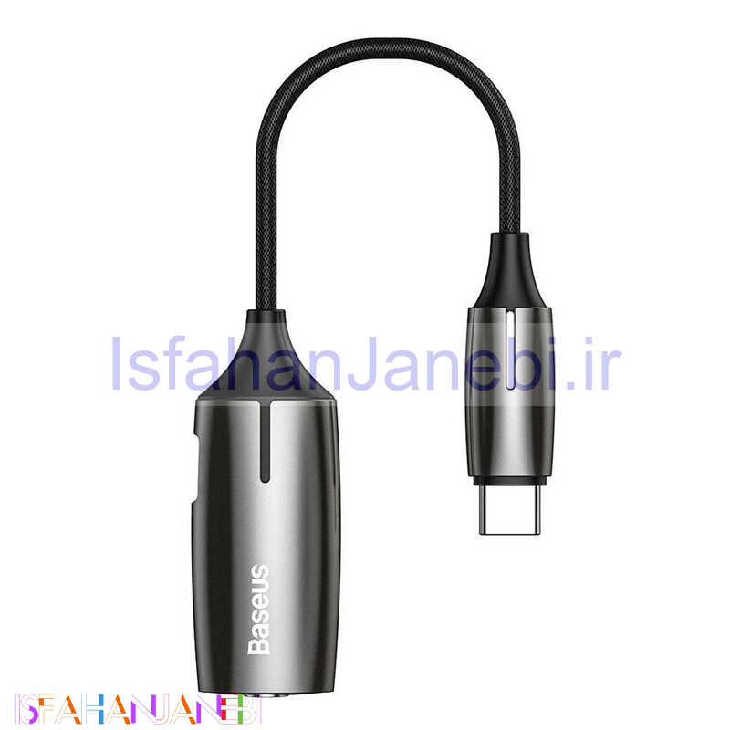 اصفهان جانبی-تبدیل Baseus CATL60-0A Type-C to AUX / Type-C