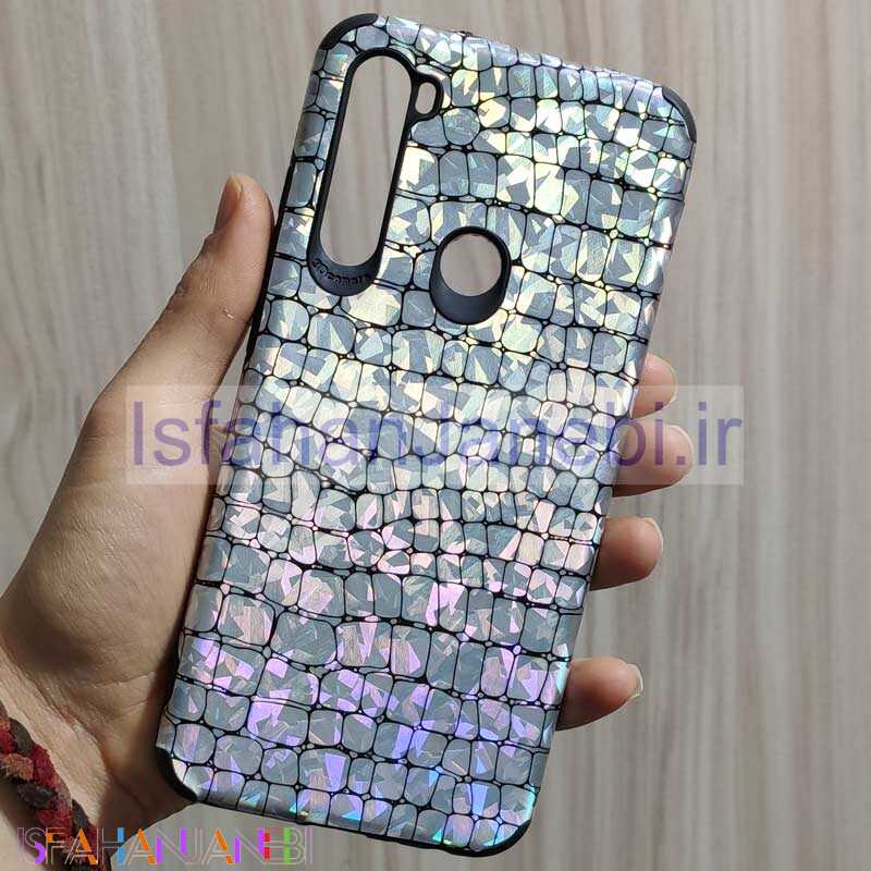 اصفهان جانبی-قاب چرمی پوست ماری هفت رنگ Xiaomi Redmi Note 8