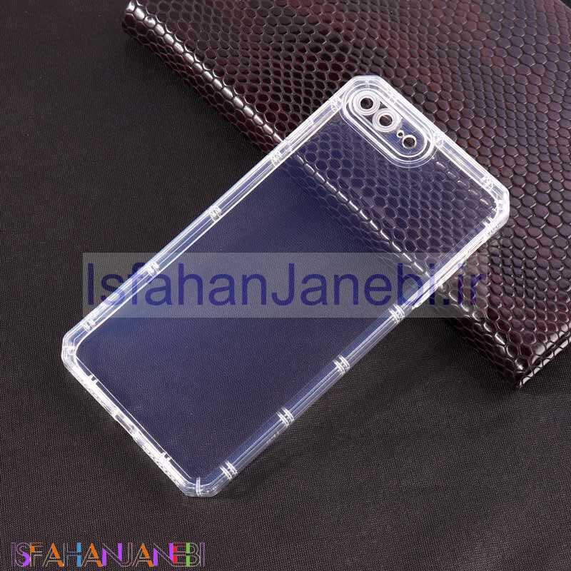 اصفهان جانبی-قاب ژله ای بی رنگ محافظ لنزدار iPhone 7 Plus / 8 Plus