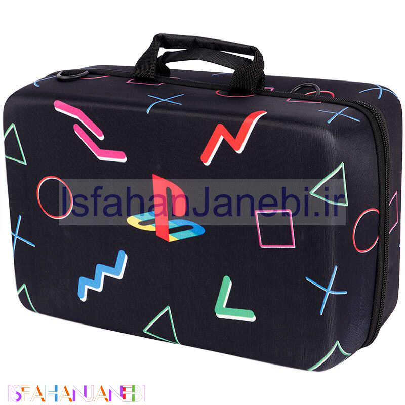 اصفهان جانبی-کیف کنسول بازی PS5 Slim طرح PlayStation کد 3