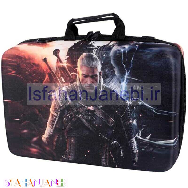 اصفهان جانبی-کیف کنسول بازی PS5 Slim طرح The Witcher 3