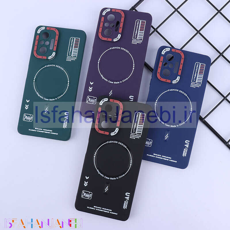اصفهان جانبی-قاب ژله ای Dcokm شیائومی Redmi Note 10 Pro 4G طرح مگ سیف محافظ لنزدار
